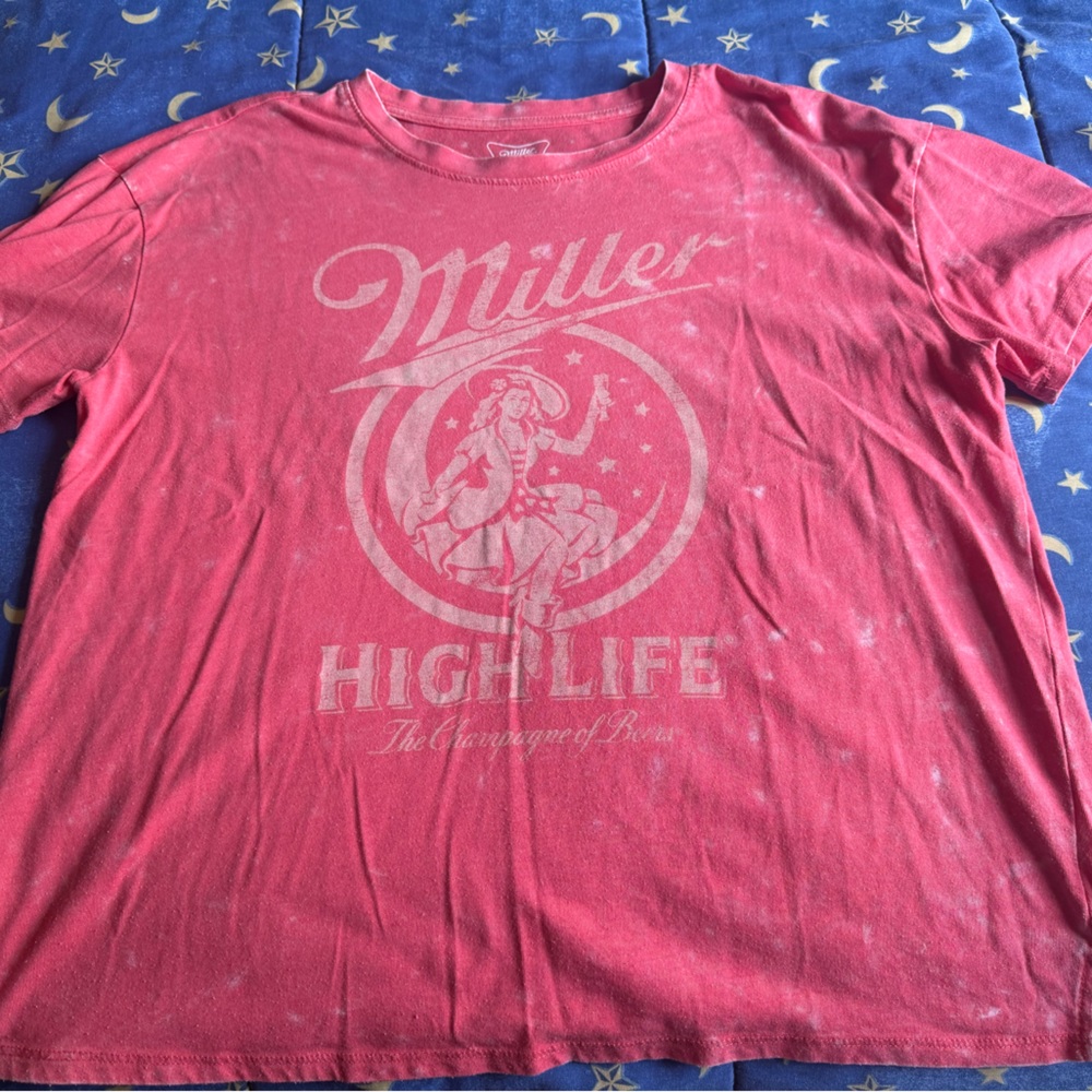 Hybrid Apparel Miller High Life Graphic Tee
